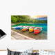 Wonderful Alpine Landscape Wall Decal