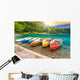 Wonderful Alpine Landscape Wall Decal