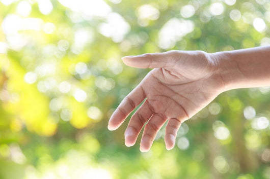 Helping Hands against Nature Wall Decal