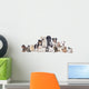 Grosse Hunde Und Katzengruppe Wall Decal
