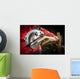 Carpenter with Circular Saw Wall Decal