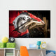 Carpenter with Circular Saw Wall Decal