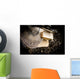 Circular Saw In Use Close-up Wall Decal