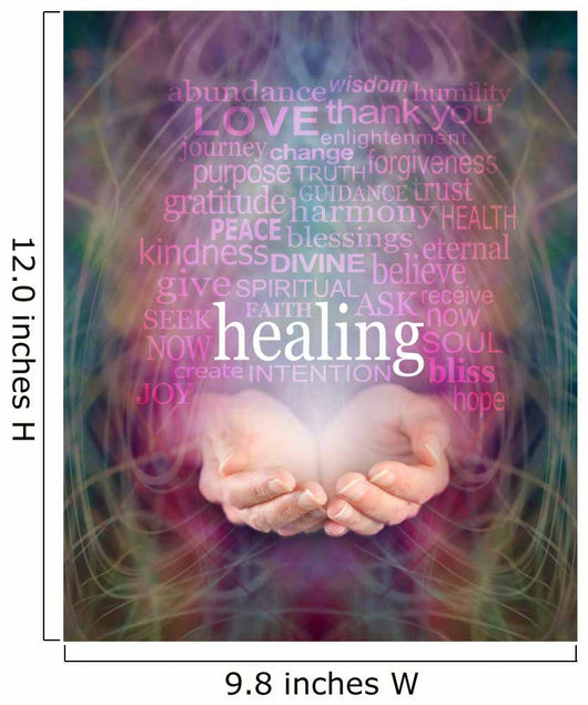 Receiving healing Wall Decal