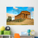 Greek ruins of Concordia Temple, Sicily Wall Decal