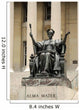 Statue of Alma Mater at Columbia University, New York Wall Decal