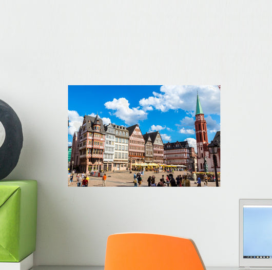 Old Buildings Frankfurt Wall Decal