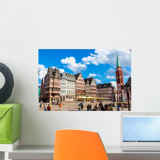 Old Buildings Frankfurt Wall Decal