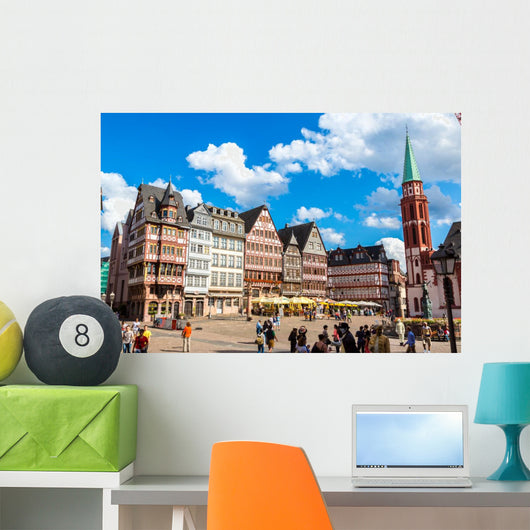 Old Buildings Frankfurt Wall Decal