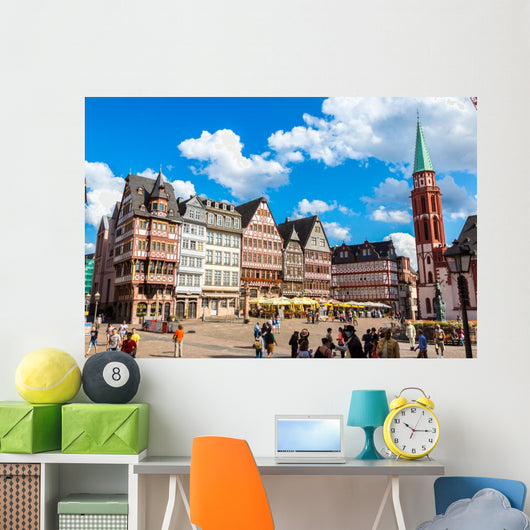 Old Buildings Frankfurt Wall Decal