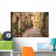 Street in old mediaeval town in Tuscany, Pienza. Wall Decal