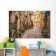 Street in old mediaeval town in Tuscany, Pienza. Wall Decal