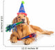Dog Birthday Party Wall Decal