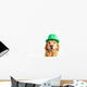 St Patrick's Day Dog Wall Decal