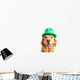 St Patrick's Day Dog Wall Decal