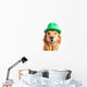 St Patrick's Day Dog Wall Decal