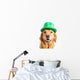 St Patrick's Day Dog Wall Decal
