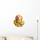 Dog Clown with Bow Tie Wall Decal