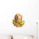 Dog Clown with Bow Tie Wall Decal