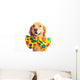 Dog Clown with Bow Tie Wall Decal