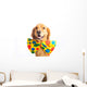 Dog Clown with Bow Tie Wall Decal