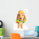 Dog Clown with Hat Wall Decal