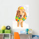 Dog Clown with Hat Wall Decal