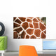 Giraffe up Texture Spots Wall Decal