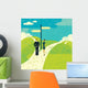 Fork Road Wall Decal