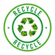 recycle icon Wall Decal