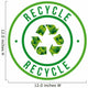 recycle icon Wall Decal