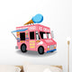 ice cream truck Wall Decal