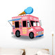 ice cream truck Wall Decal