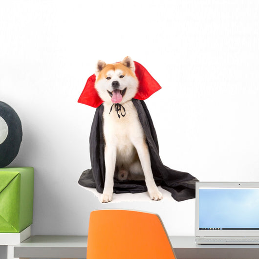 Vampire Akita Inu Wall Decal