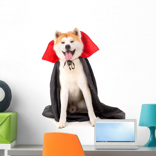 Vampire Akita Inu Wall Decal