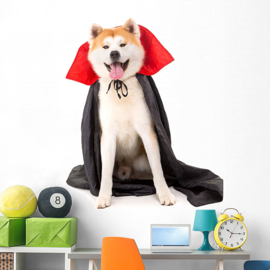Vampire Akita Inu Wall Decal