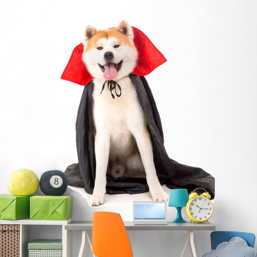 Vampire Akita Inu Wall Decal
