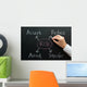 Risk Management Flow Chart Wall Decal