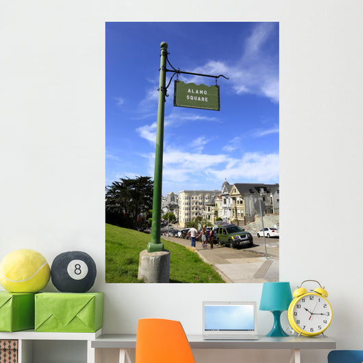 Panneau Alamo Square San Wall Decal