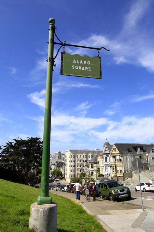 Panneau Alamo Square San Wall Decal