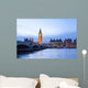 The Palace of Westminster Big Ben at night, London, England, UK Wall Decal