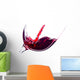 Red Wine White Wall Decal