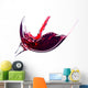 Red Wine White Wall Decal