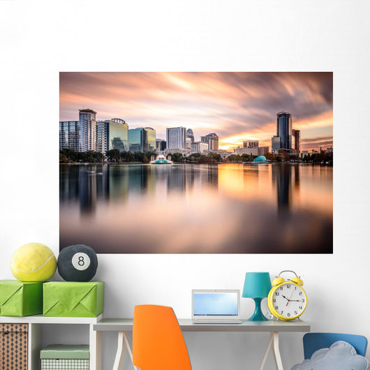 Orlando Florida Skyline Wall Decal