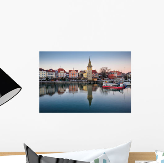 Lindau im Abendlicht Wall Decal
