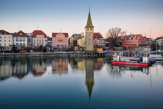 Lindau im Abendlicht Wall Decal
