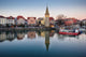 Lindau im Abendlicht Wall Decal