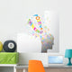 POSITIVE THINKING (positivity emotional intelligence happy) Wall Decal