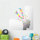 POSITIVE THINKING (positivity emotional intelligence happy) Wall Decal