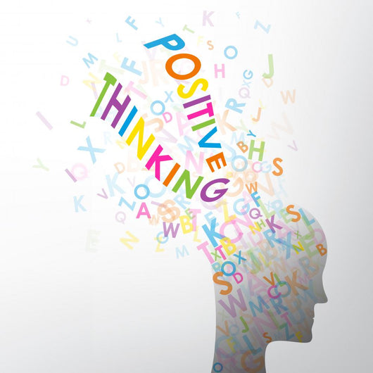 POSITIVE THINKING (positivity emotional intelligence happy) Wall Decal